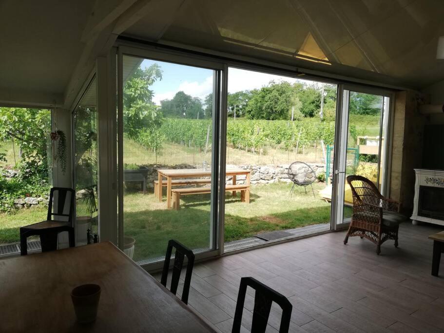 Gite L'Edenwine Doulezon Exterior photo
